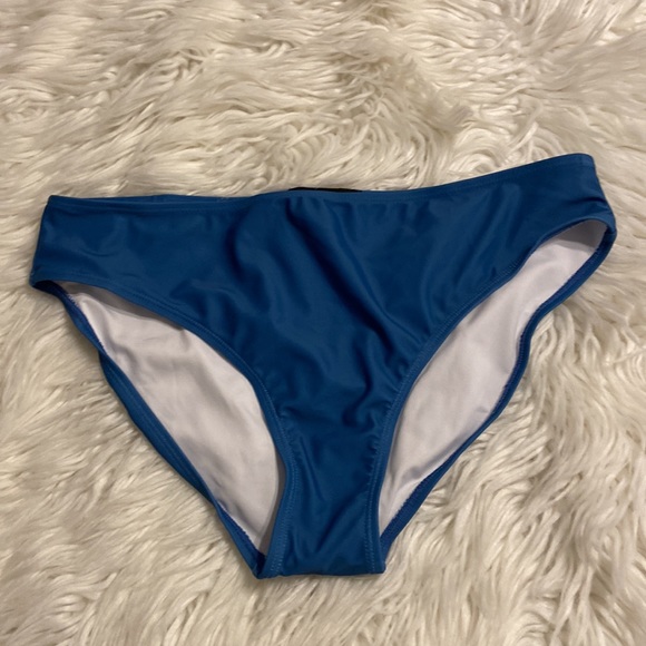 Suzanne Betro Swim bottom size L BNWOT color blue see photos - Picture 7 of 8